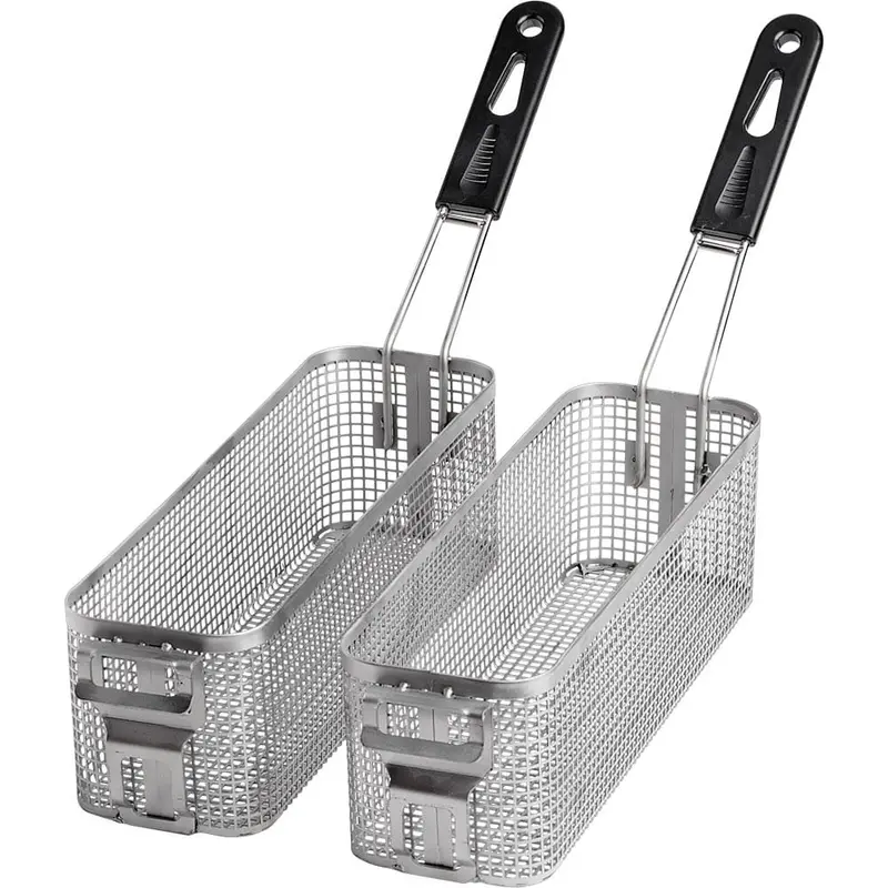 2x kleiner Fritteusen-Korb für 10 Liter Geräte SL34109T, SL34218T