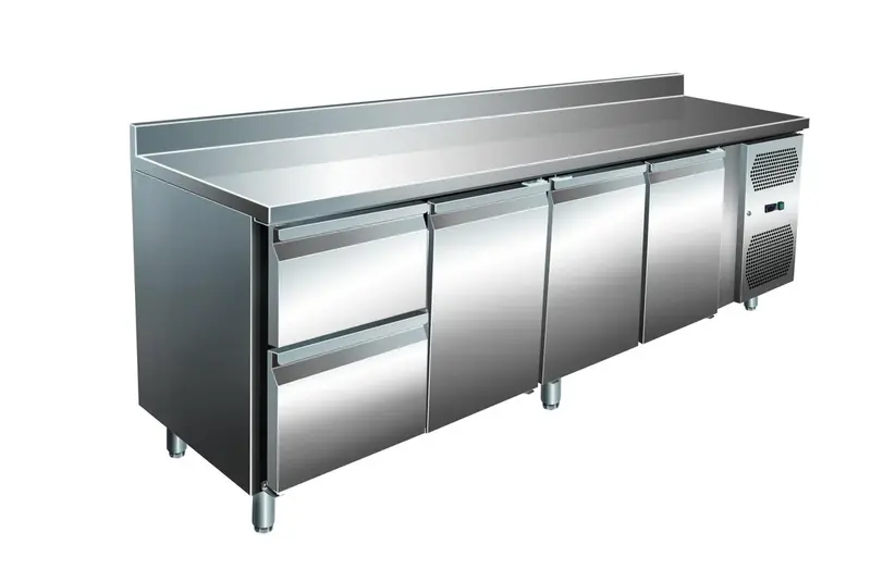 A&S Kühltisch VIP 600 3/2 2230 mm, mit Aufkantung