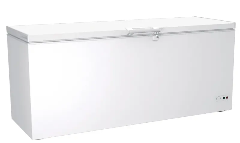 A&S Tiefkühltruhe  mit geschlossenem Deckel und LED-Beleuchtung, 620 Liter