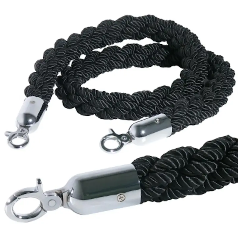 Abgrenzungsseil, schwarz 150cm