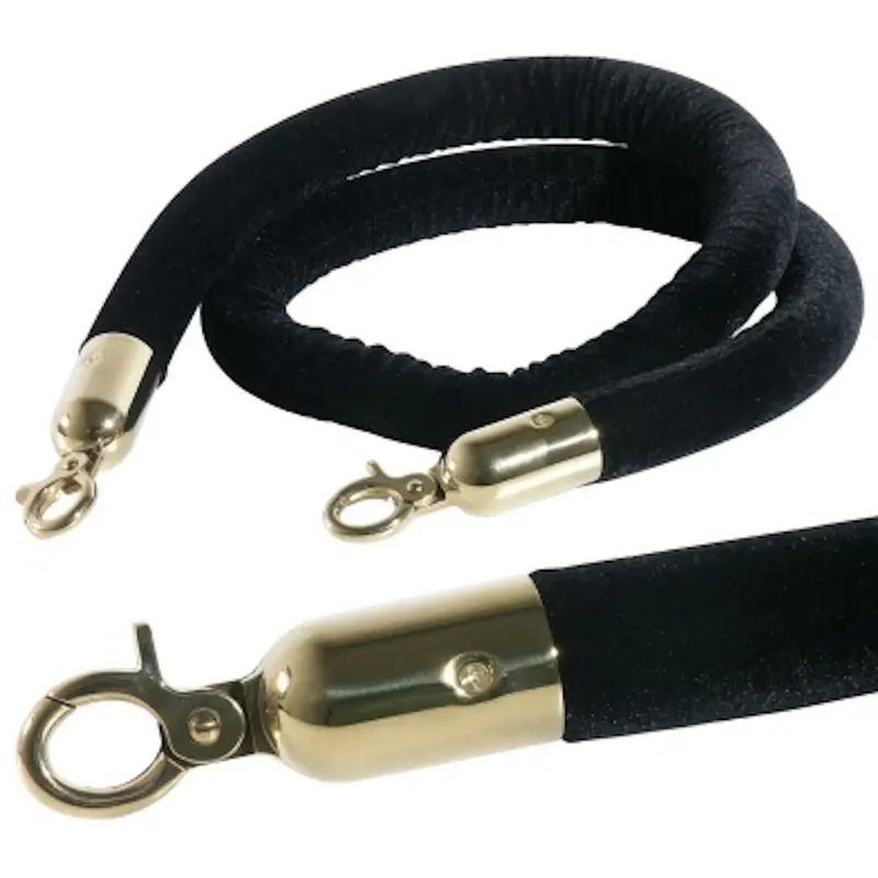 Abgrenzungsseil, schwarz 150cm