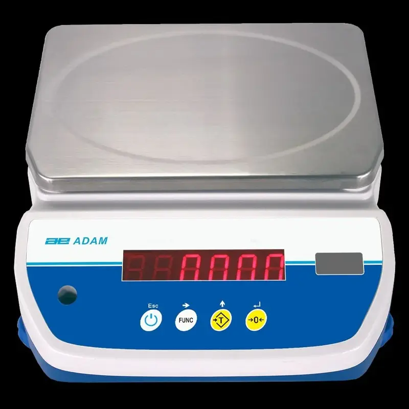 AE Adam Aqua ABW-S Wasserfeste Edelstahlwaagen, Kapazität 8kg/ Lesbarkeit 0.5g
