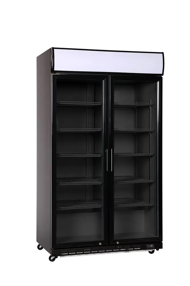 Arktic Bar-Kühlschrank, zweitürig, beleuchteter Blende 827 l