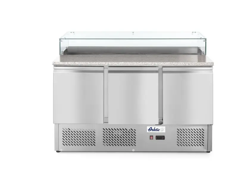 Arktic Pizzatisch, dreitürig 380L