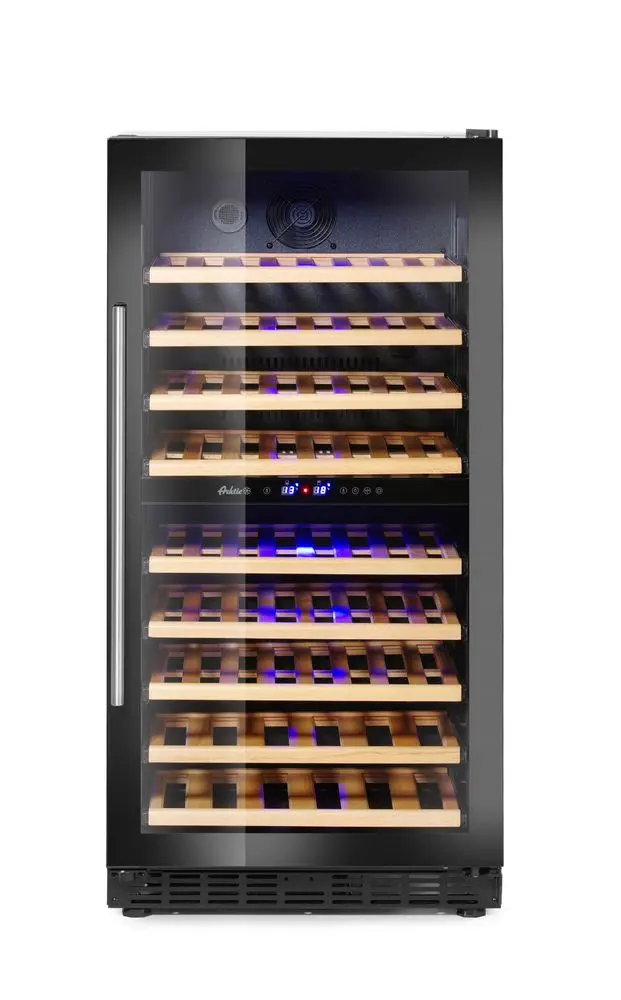Arktic Weinkühlschrank, 2 Zonen, 72 Flaschen