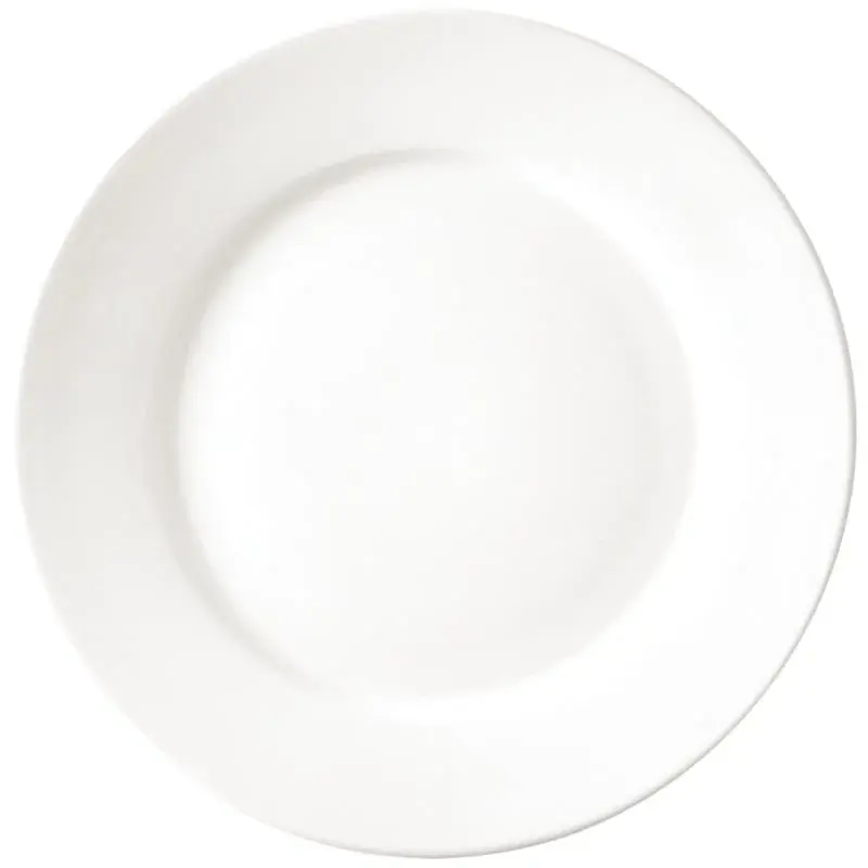 Athena Hotelware Teller mit breitem Rand 25,4 cm - 12 Stk.