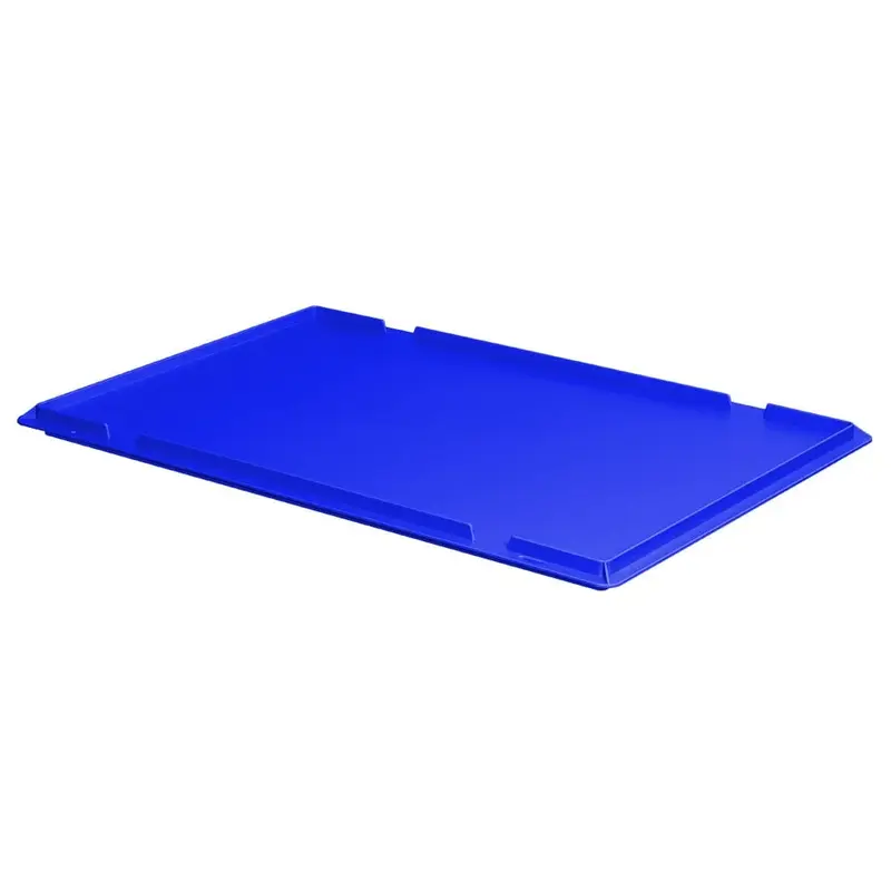 Auflagedeckel für Euro-Stapelbehälter - blau