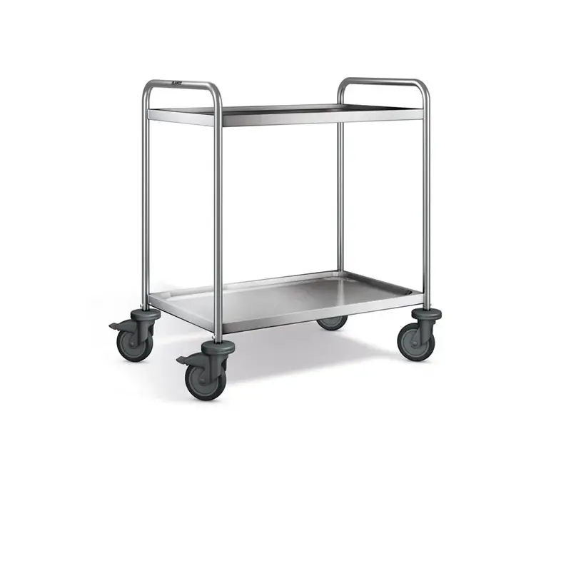 B.PRO Servierwagen SW 8 x 5-2, stahlverzinkte Rollen
