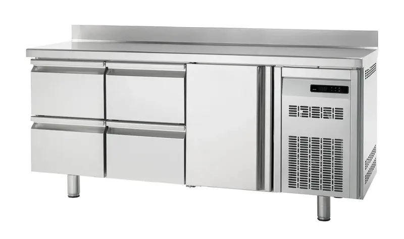 Bäckereikühltisch Premium 1/4 mit Aufkantung