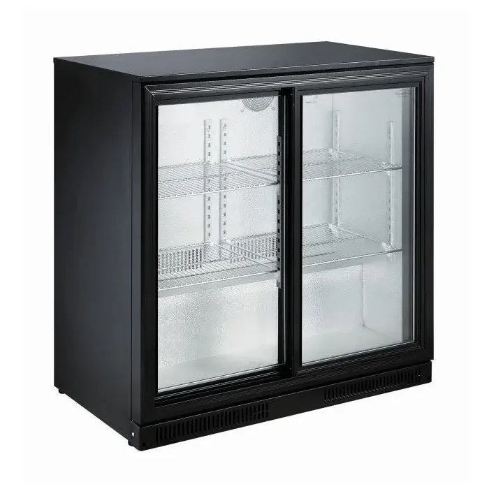 Barkühlschrank - 2 Schiebetüren - 198 L
