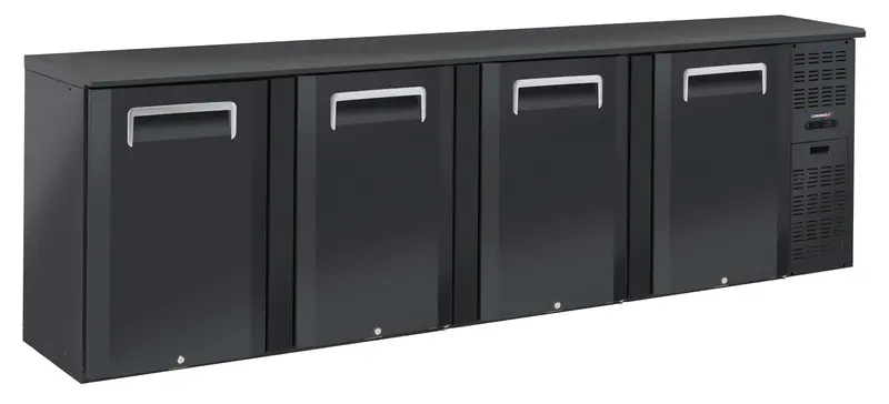 Barkühlschrank 4 Volltüren