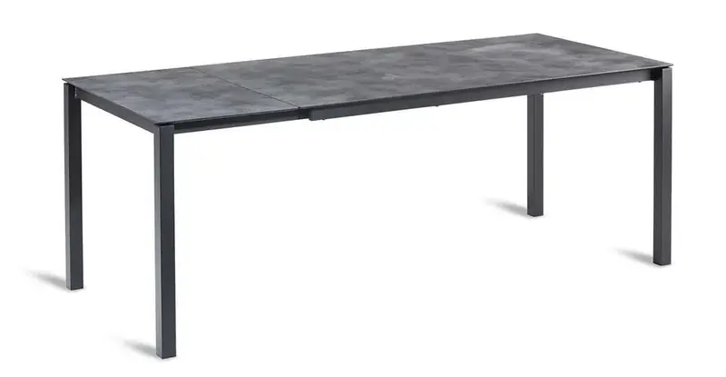 barths Ausziehtisch Palazzo 120/160-200x80cm anthrazit
