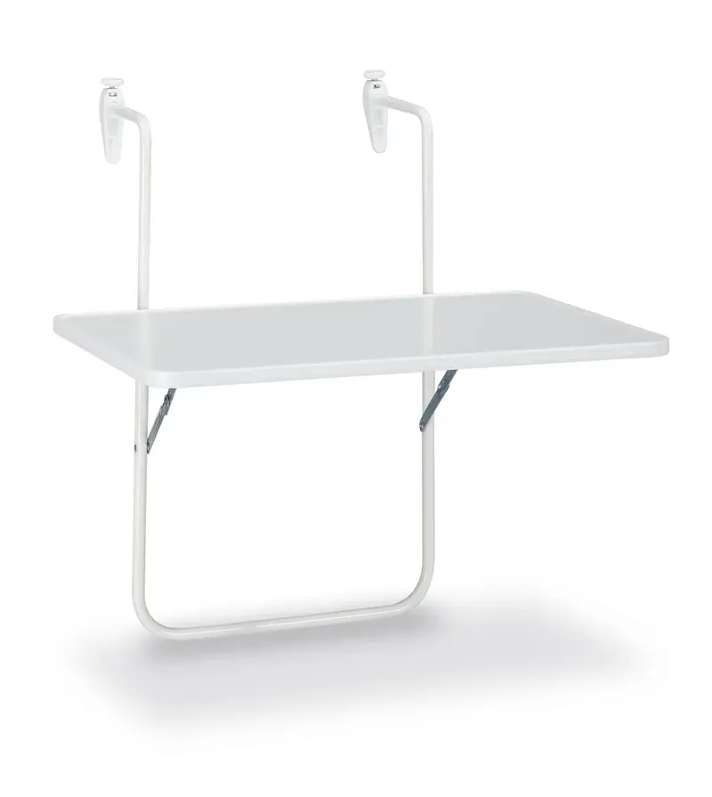 barths Boy – Balkonhängetisch 60x40 cm Weiß