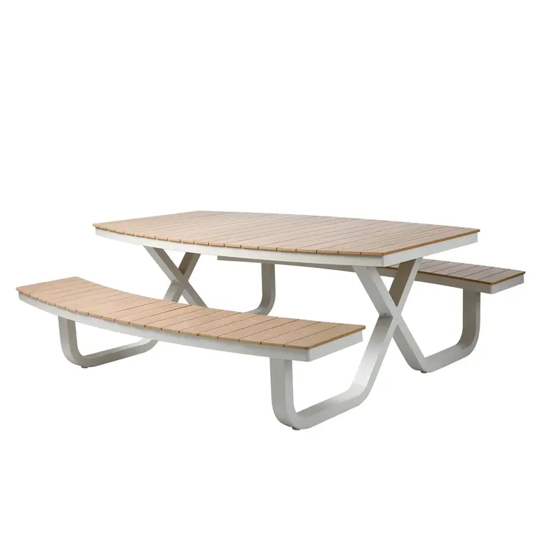barths Buddy – Picknicktisch Polywood-Sand