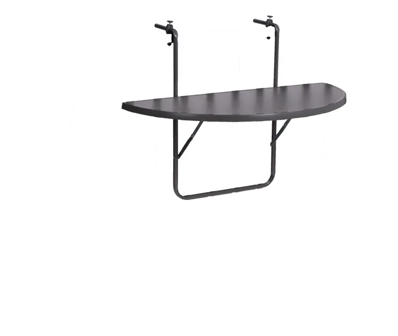 barths Butler – Balkonhängetisch 100x50 cm Anthrazit