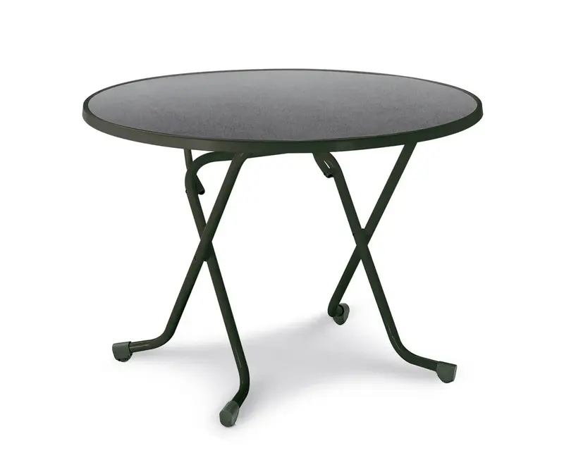 barths Dublin – Klapptisch rund 100 cm Anthrazit