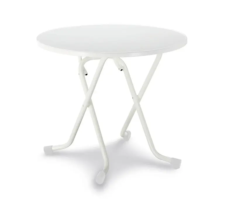 barths Dublin – Klapptisch rund 80 cm Weiß
