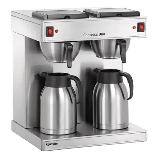 Bartscher Doppel-Kaffeemaschine Contessa Duo