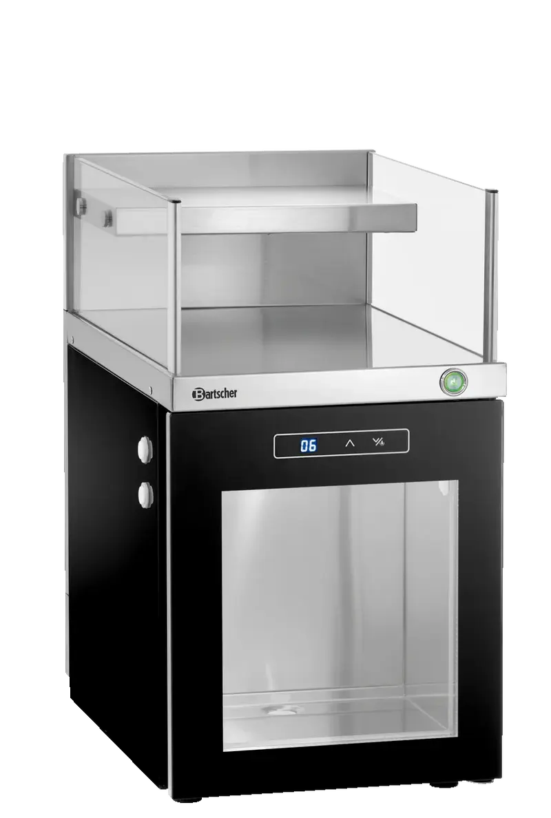 Bartscher Milchkühlschrank-Tassenwärmer-Kombi