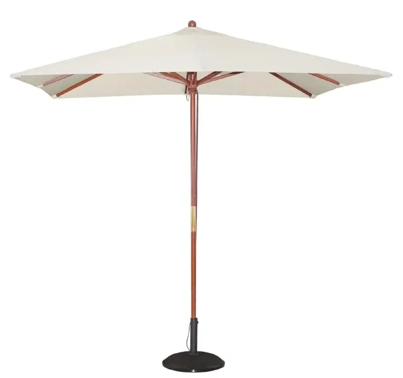Bolero Sonnenschirm quadratisch - 2500x2500 mm - creme