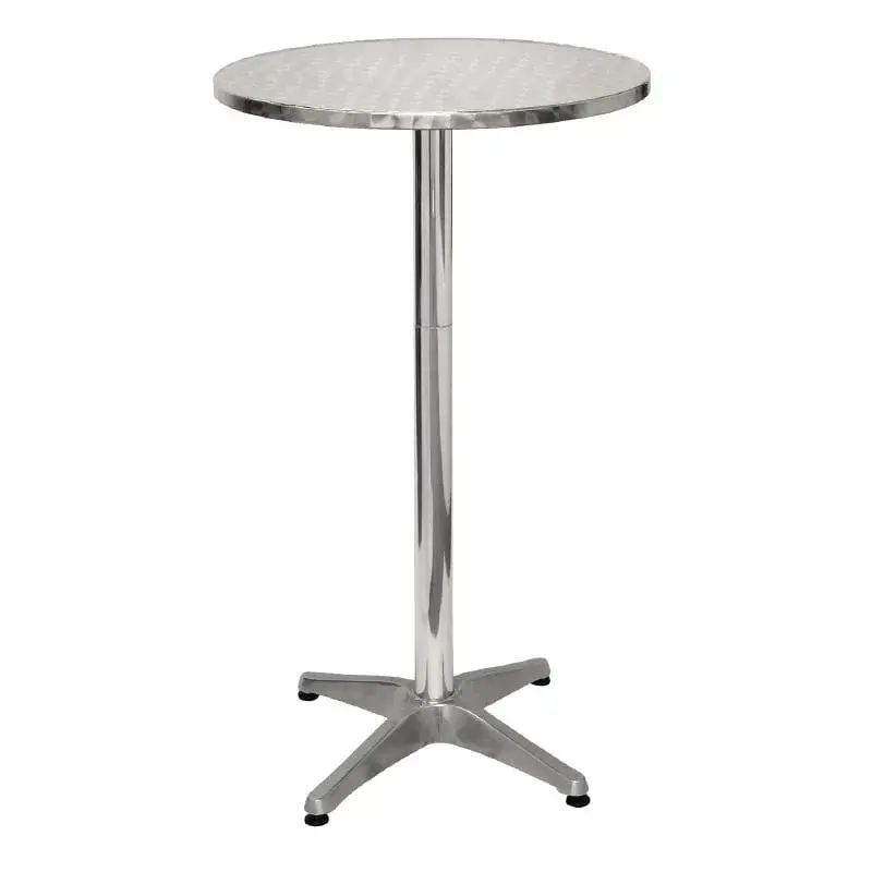 Bolero Stehtisch Ø600 mm Edelstahl