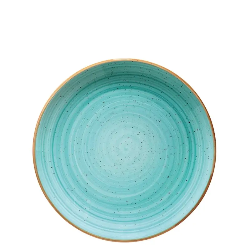 Bonna Premium Porcelain Aura Aqua Gourmet Teller flach 25cm