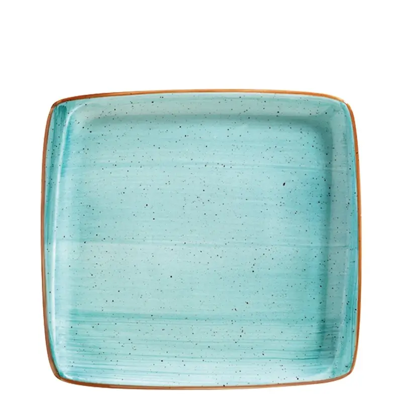 Bonna Premium Porcelain Aura Aqua Moove Platte 27 x 25cm