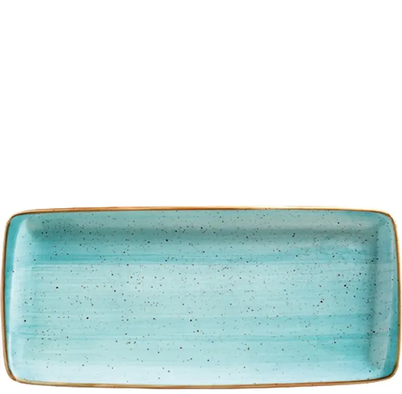 Bonna Premium Porcelain Aura Aqua Moove Platte 34 x 16cm