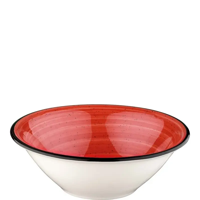 Bonna Premium Porcelain Aura Passion Gourmet Schale 20 cm, rot