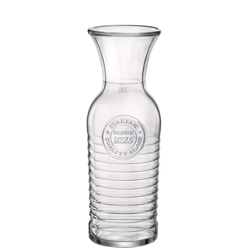 Bormioli Rocco Officina 1825 Karaffe 118 cl mit Füllstrich bei 1 l