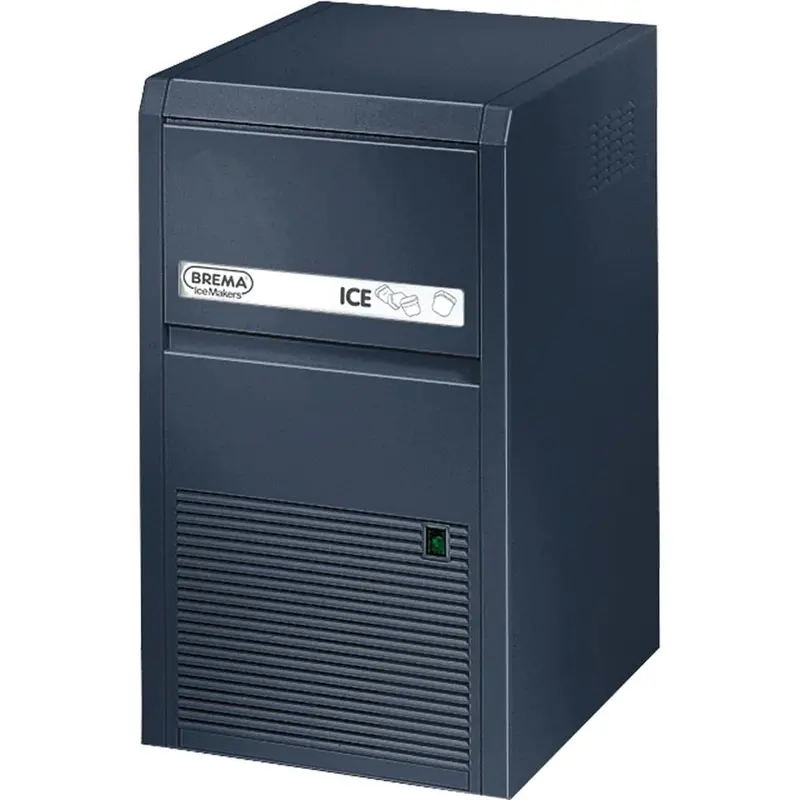 BREMA Eiswürfelbereiter luftgekühlt, ABS-Gehäuse, 21kg/24h, Abmessung 355 x 404 x 590 mm (BxTxH)