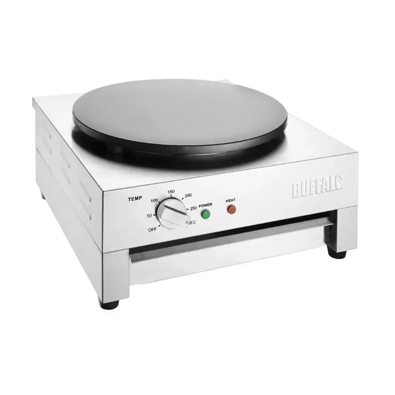 Buffalo Elektro-Crêpes-Eisen - 1 Kochplatte Ø 400 mm