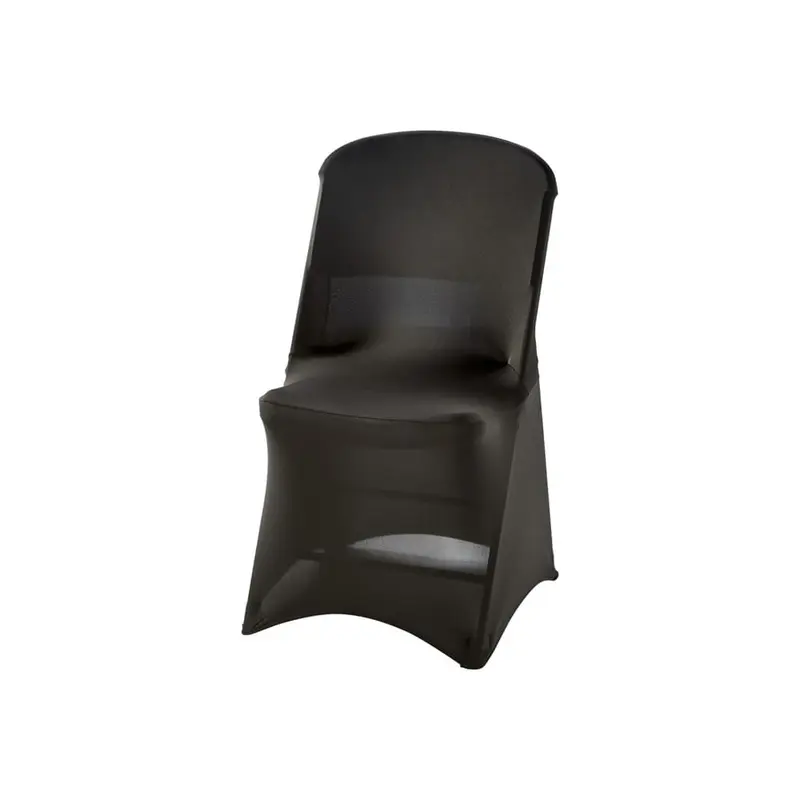CE0803020 Stretchhusse für Buffet-Klappstuhl mit ca. 465 x 530 x 900 mm (BxTxH), schwarz
