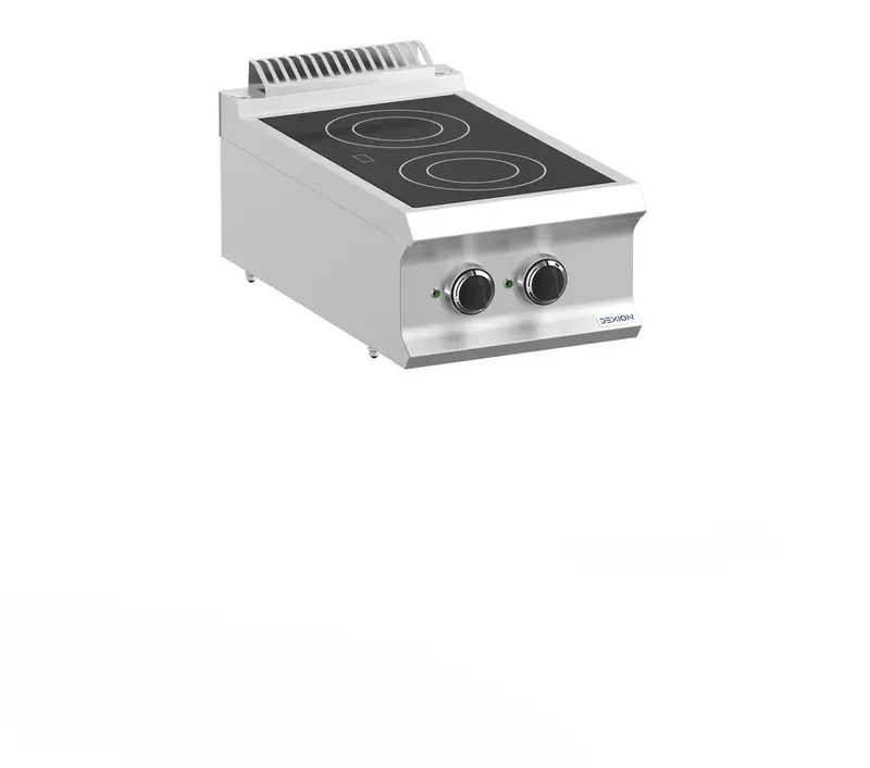 Ceranherd Dexion Lux 700 - 40/73 - Tischgerät - 2 runde Kochflächen - 4,3 kW