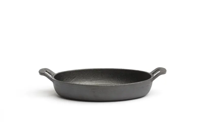 COMAS Tradicion Gusseisen ovale Servier-Pfanne 180x126 mm