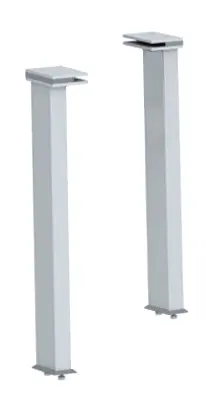 CombiSteel 2 Füßgestell Für Glas Rund