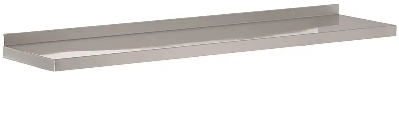 CombiSteel 300 Edelstahl Wandborde 1000 Exkl. Konsoles