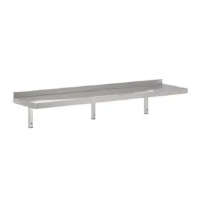 CombiSteel 400 Edelstahl Wandborde 2000 Inkl. Konsoles | 7455.0697