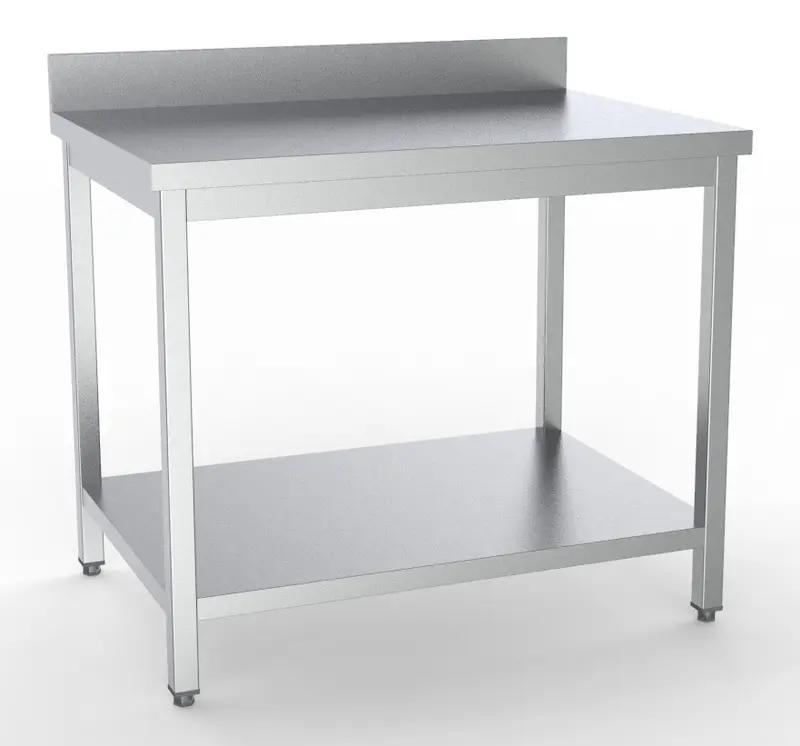 CombiSteel 600 Arbeitstisch Grundboden Aufkantung Selbstmontage 800