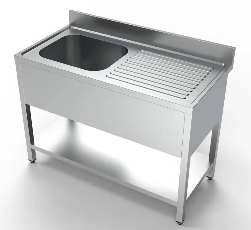 CombiSteel 600 Spültisch Grundboden 1 Links 1200