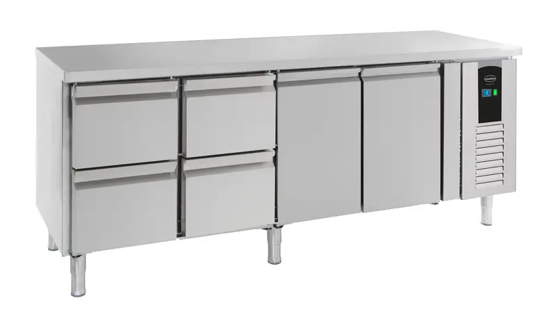 CombiSteel 700 Kühltisch 2 Türen Und 4 Schubladen Energy Line