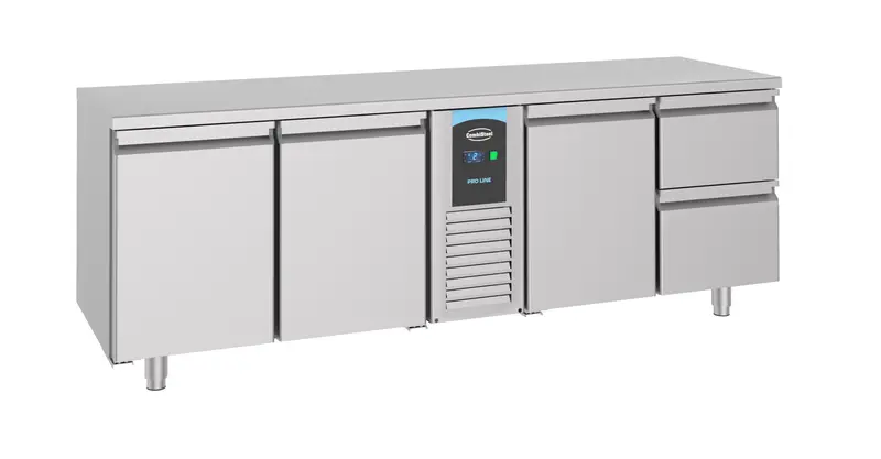 CombiSteel 700 Kühltisch 3 Türen Und 2 Schubladen Monoblock Energy Line