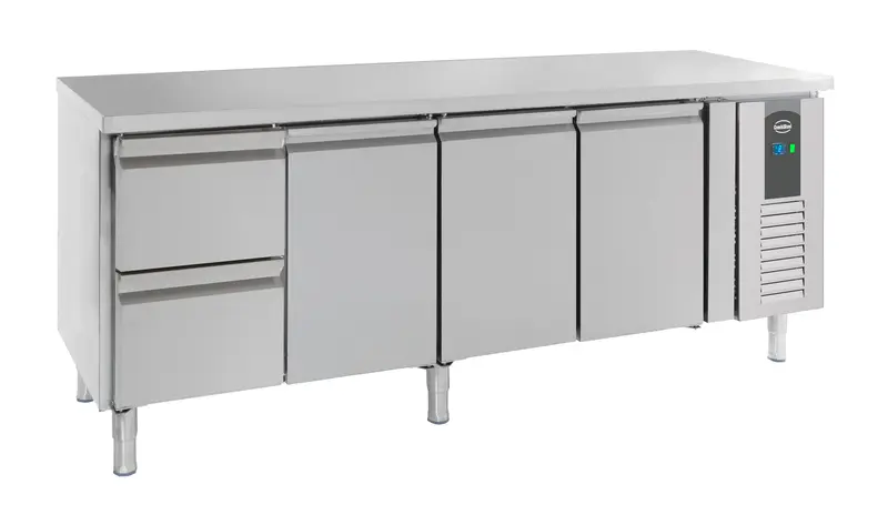CombiSteel 700 Kühltisch 3 Türen Und 2 Schubladen