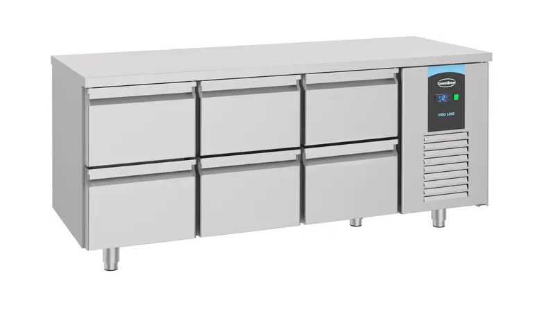 CombiSteel 700 Kühltisch 6 Schubladen Energielinie Energy Line
