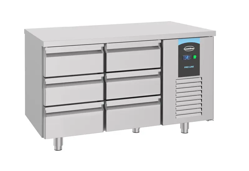 CombiSteel 700 Kühltisch 6 Schubladen Energy Line | 7489.5575