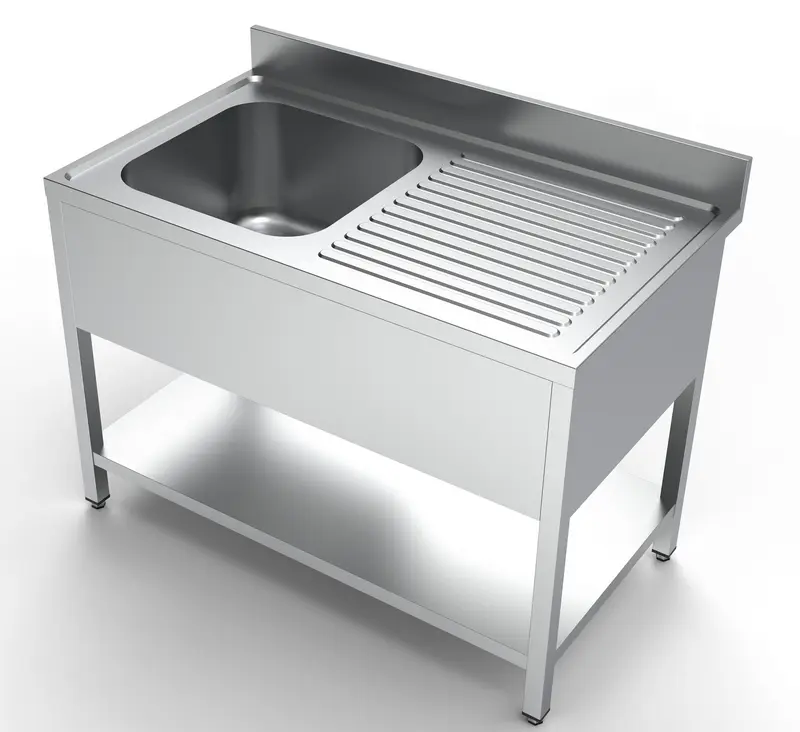 CombiSteel 700 Spültisch Grundboden 1 Links 1200