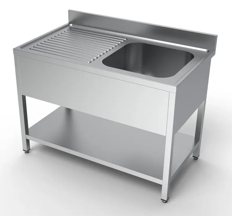 CombiSteel 700 Spültisch Grundboden 1 Rechts 1200