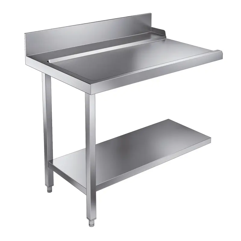 Combisteel Ablauftisch Grundboden 1100 Links für 7082.0070-0075