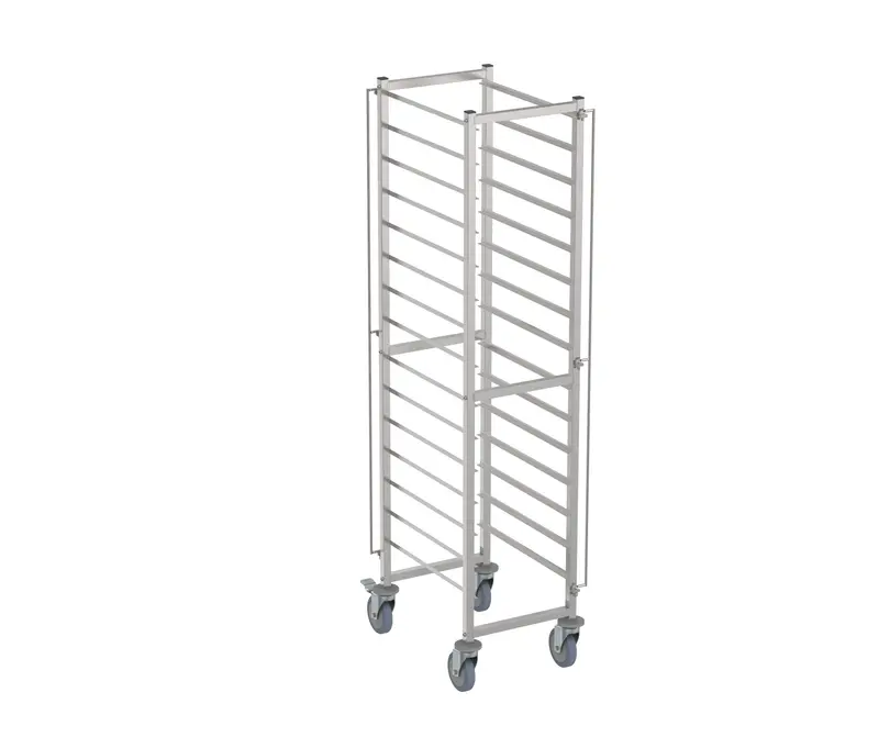 CombiSteel Abräumwagen Demontabel 2/1Gn
