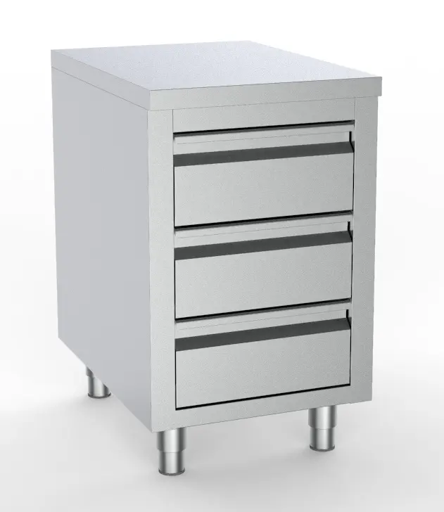 Combisteel Arbeitstisch mit 3 Schubladen 500, Serie 700